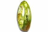 Polished Free-Standing Green Pistachio Opal - Madagascar #361550-1